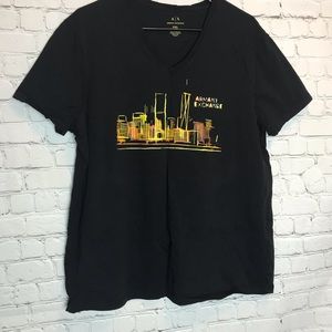 Armani Exchange Slim Black Shirt